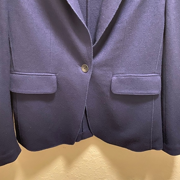 Rag & Bone Blue Wool Club Jacket Blazer Size 0 In Bright Blue - Picture 8 of 12